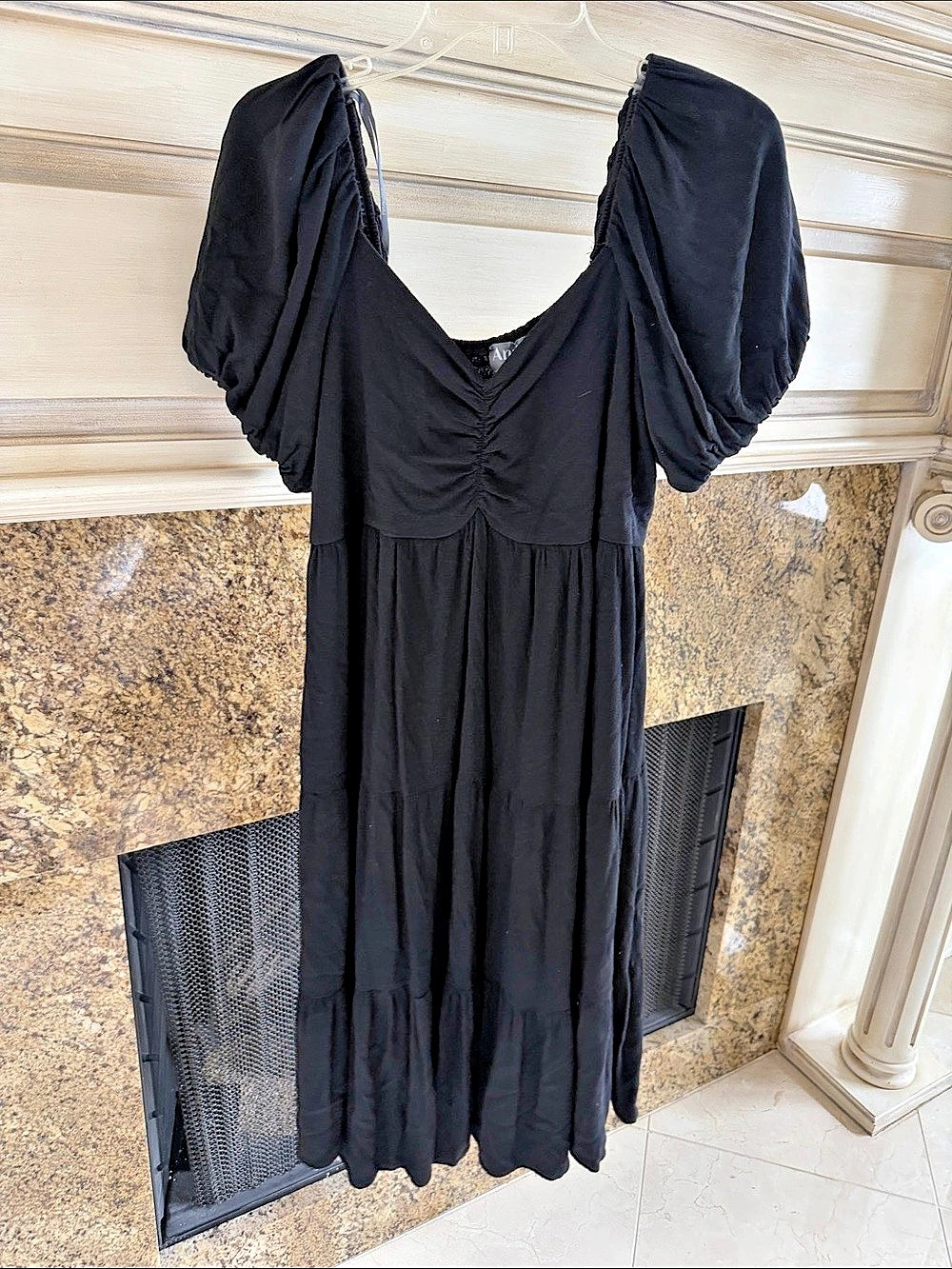 Arula Black Maxi Dress Size XL Like New